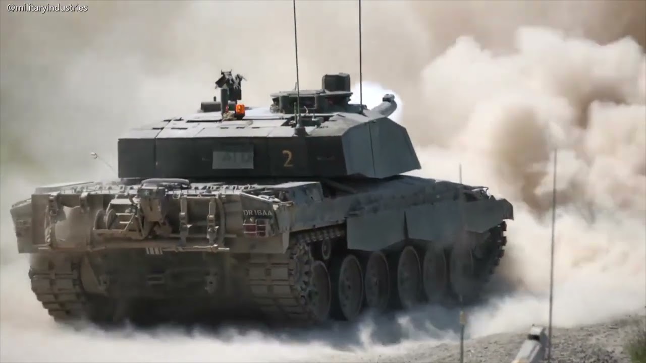 The mental and physical stresses on a Challenger tank crew during a firing