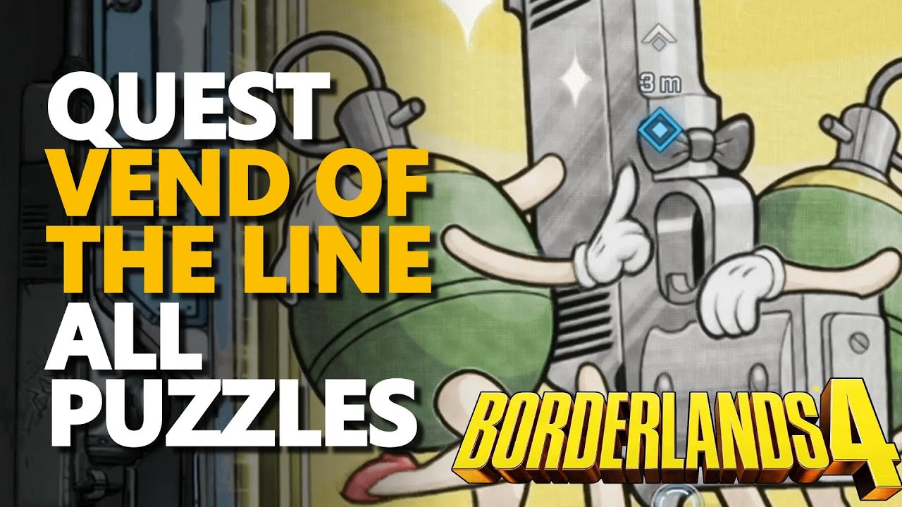 Vend of the Line FULL QUEST Borderlands 4