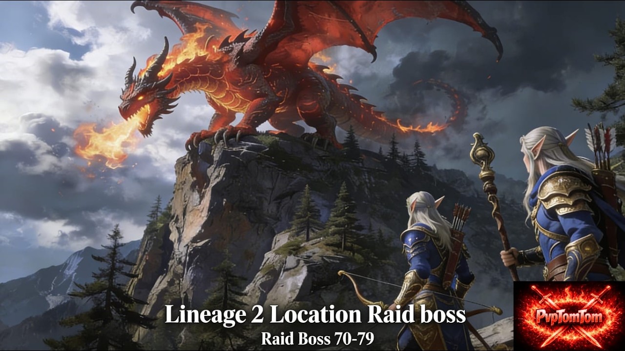 Lineage 2 Location Raid Boss Immortal Savior Mardil 71 lvl