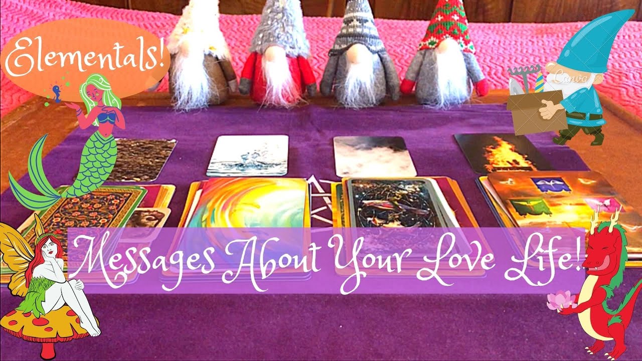 💖 Love Messages From the Elementals! 🌱💧💨🔥 Timeless Pick a Card Tarot and Charm/Dice Reading 🔮