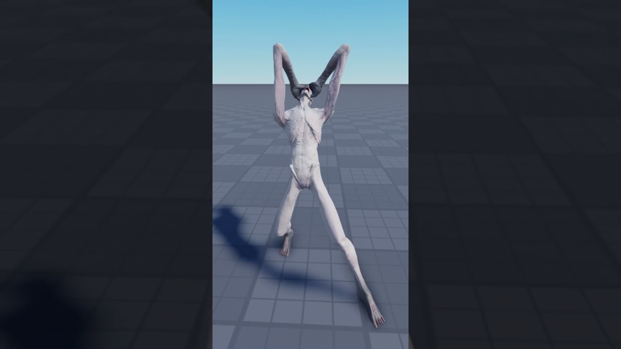 SCP 096 Panic Animation IN ROBLOX