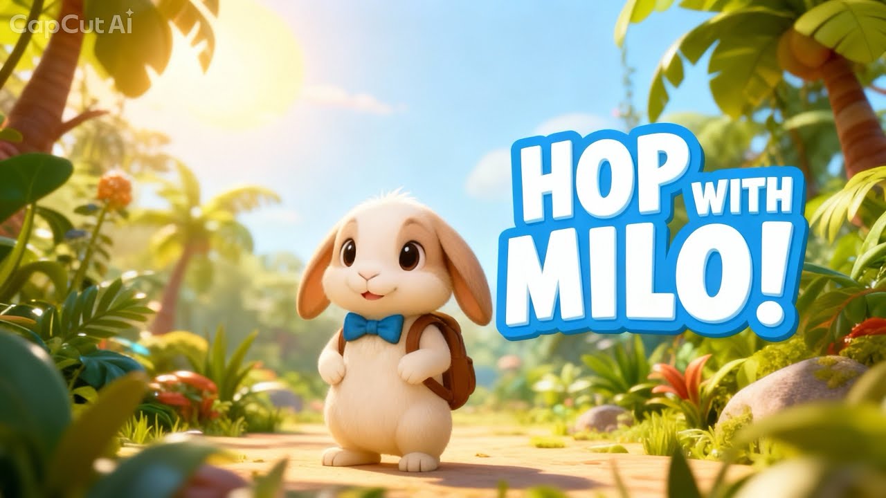 Good Morning with Milo 🐰 | Kids Rhyme