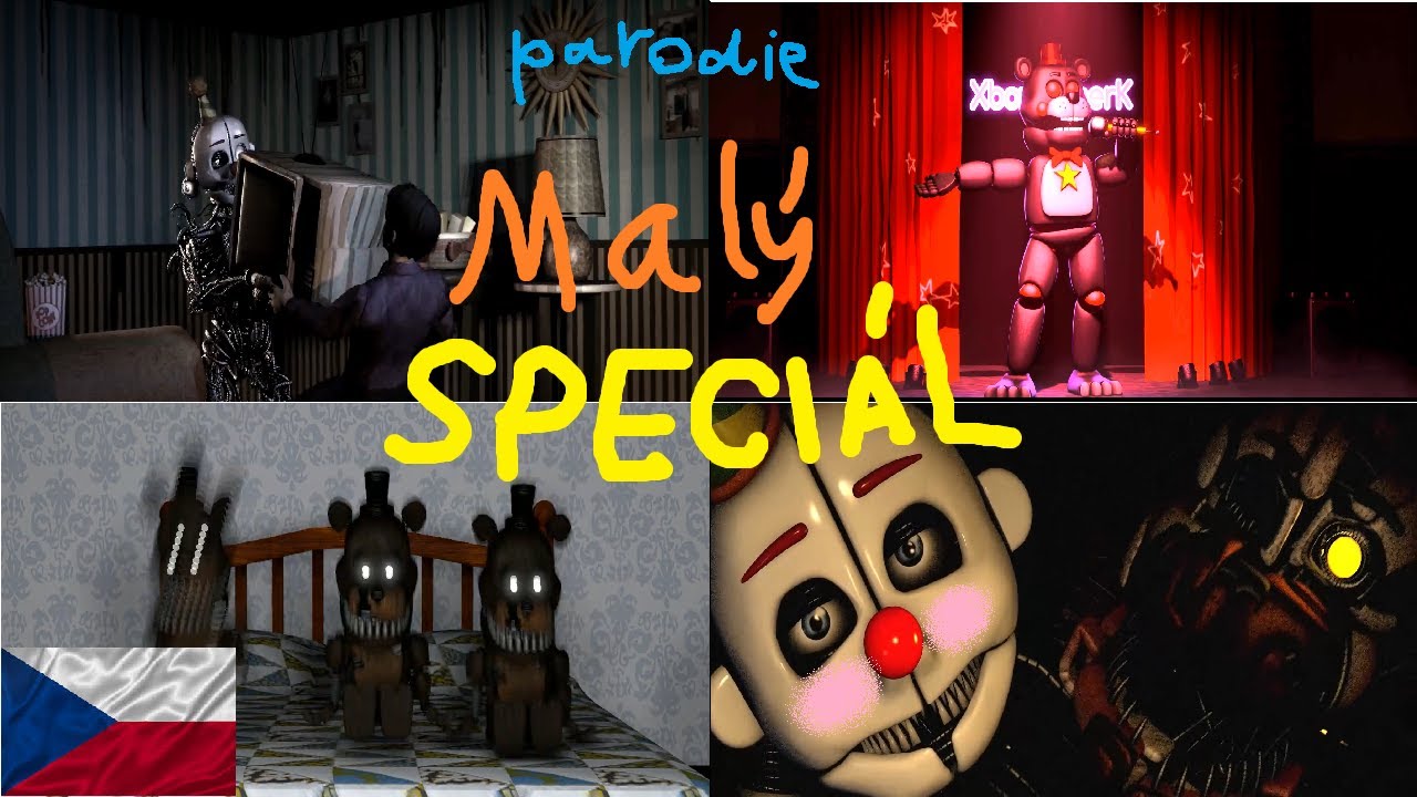 Když postavy z FNAF dělají zvláštní věci. (Parodie) SPECIÁL /80 video/ 100 Subs.
