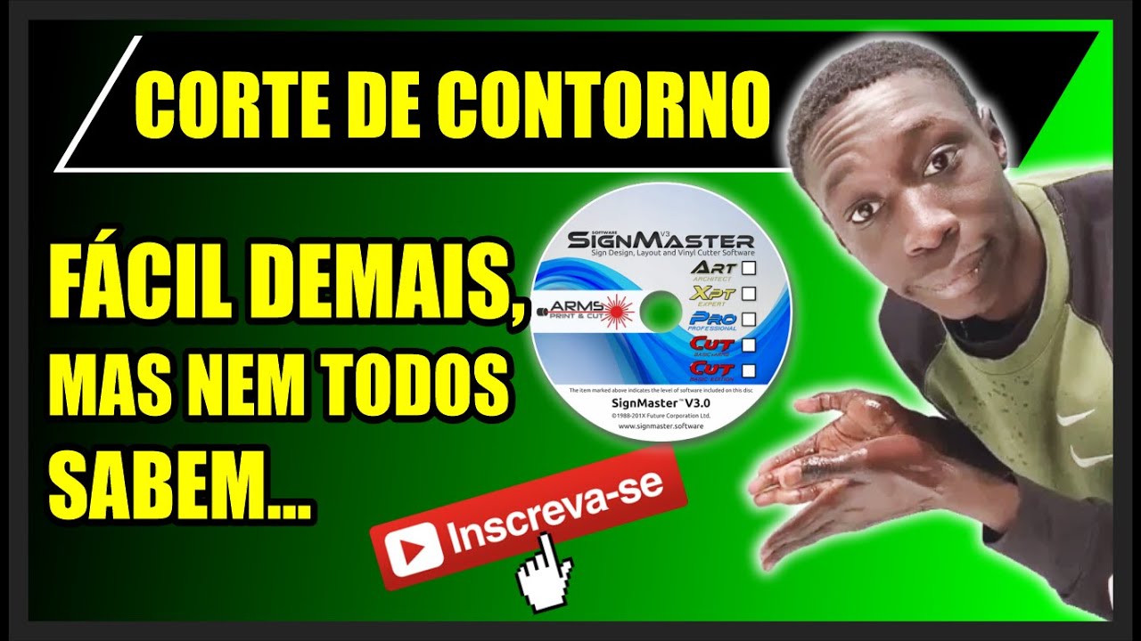 PREPARANDO ARQUIVO PARA CORTE DE CONTORNO NO SIGNMASTER