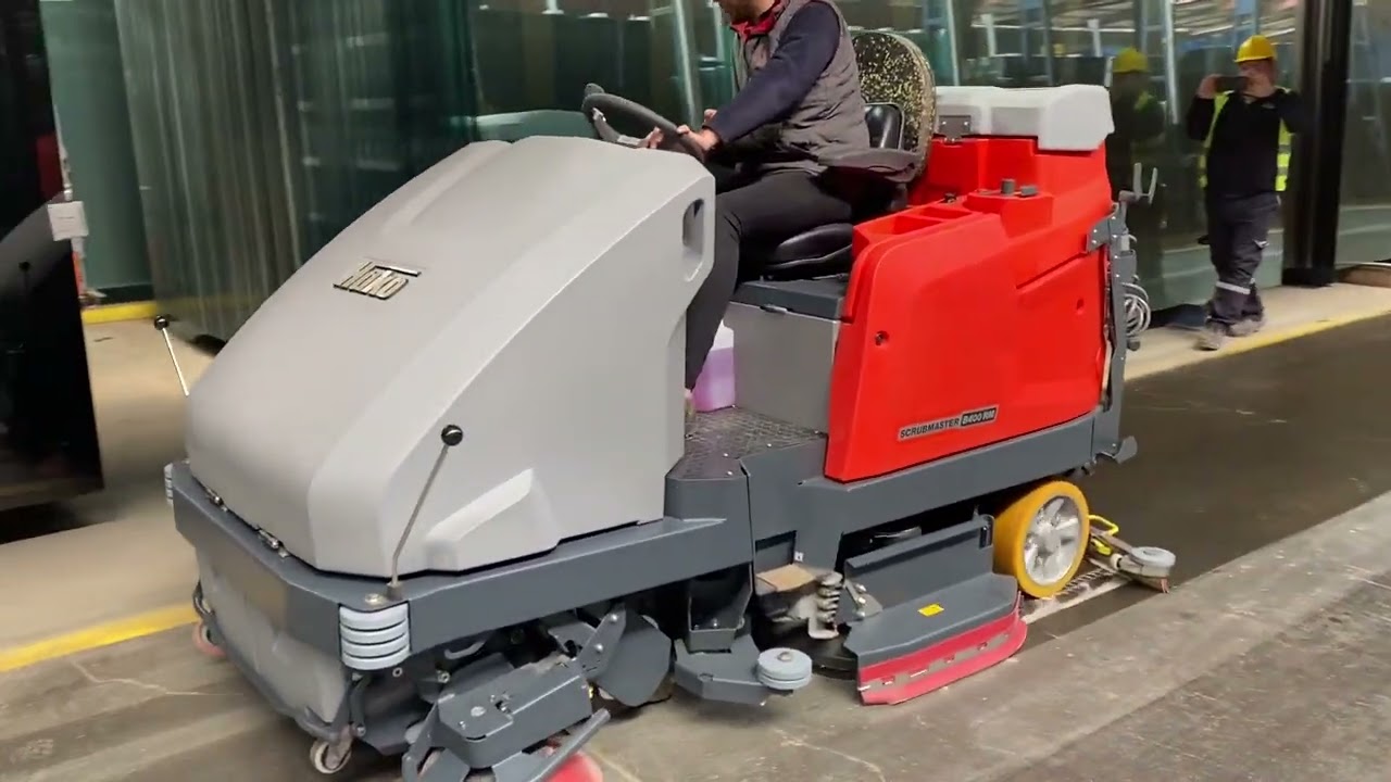 Fabrika - Otopark ve Geniş Alan Endüstriyel Temizlik Makinesi