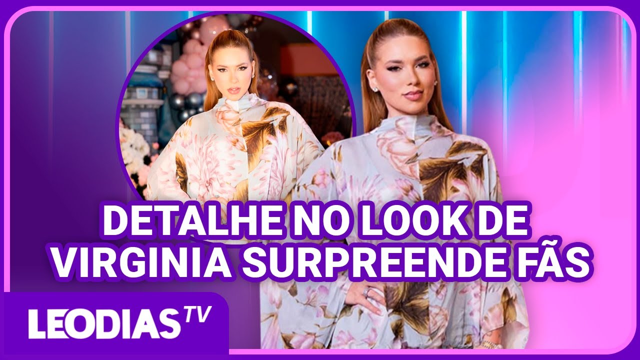 FESTA DE MILHÕES: VIRGINIA SURPREENDE COM VESTIDO DE GRIFE NO ANIVERSÁRIO DE MARIA FLOR!