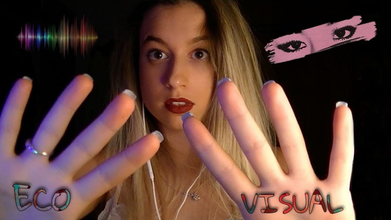 ASMR | Visual + Eco todo el vídeo | Movimientos hipnóticos | Pau ASMR