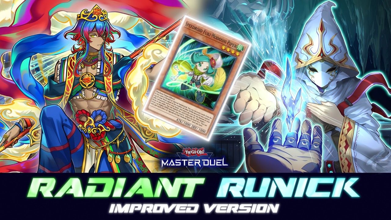 Improved Radiant Typhoon Runick&hellip; It&rsquo;s Actually UNFAIR 😈 | Yu-Gi-Oh! Master Duel