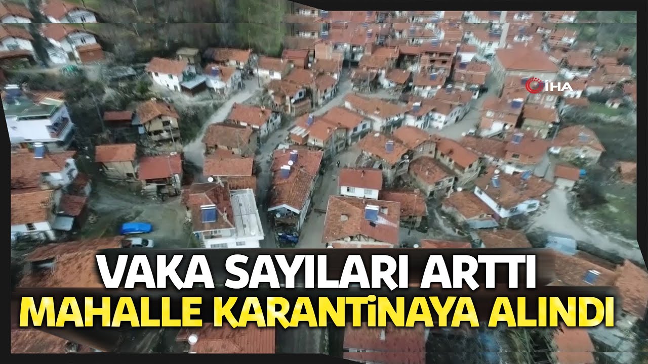 Dursunbey'e Bağlı Durabeyler Mahallesi Karantinaya Alındı