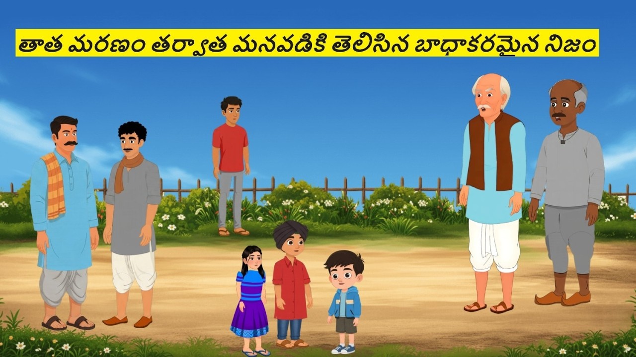 తాత మరణం తర్వాత మనవడికి తెలిసిన బాధాకరమైన నిజం😢 | Emotional Telugu Story