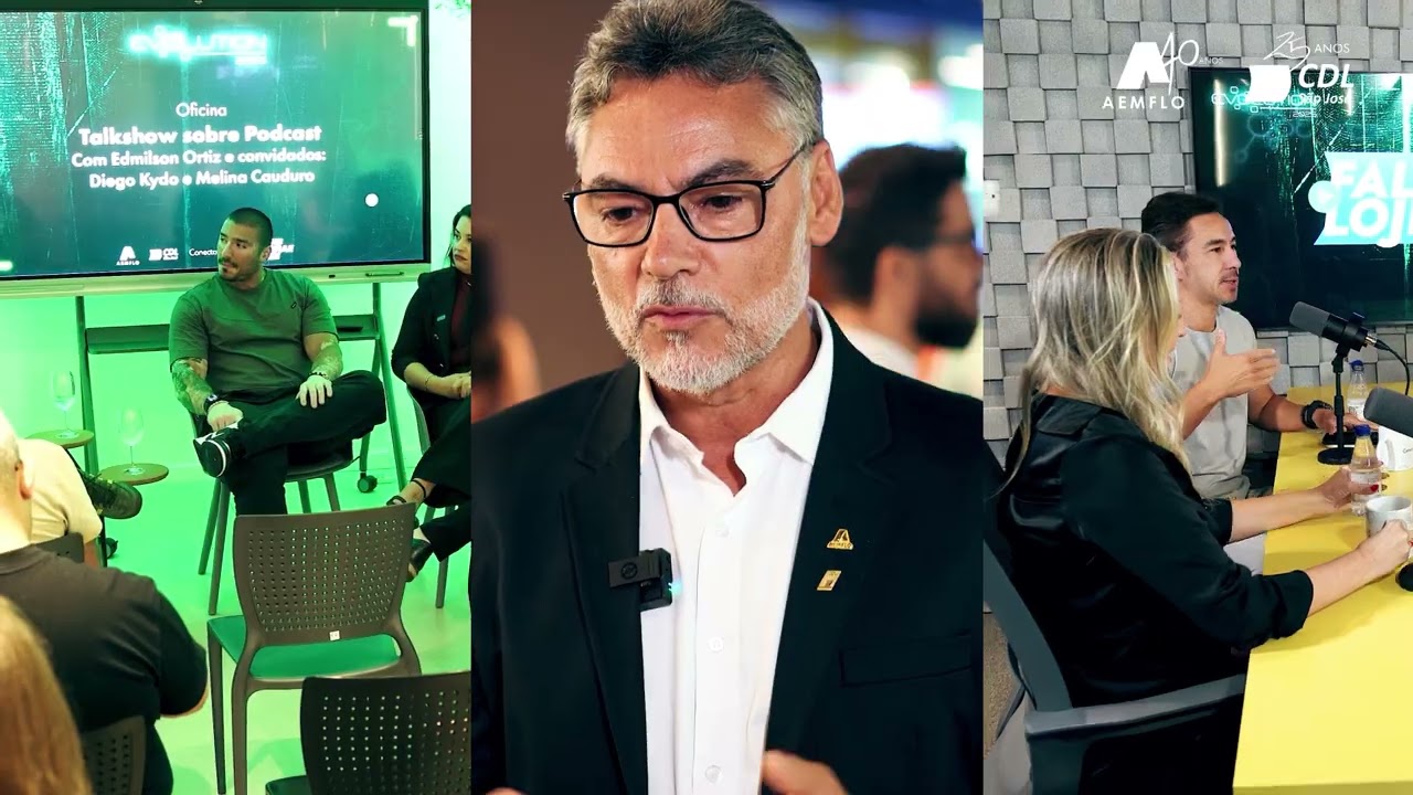 Institucional AEMFLO e CDLSJ - 40 anos e 25 anos