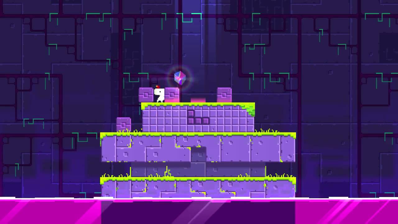 Fez - Tetris Puzzle - Anti Cube (4 Mini Blocks - 3 Switches)
