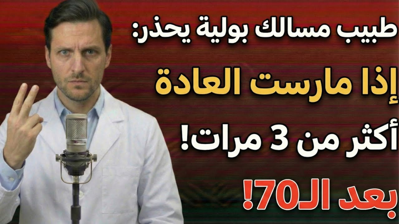 طبيب مسالك بولية يحذر: إذا مارست العادة أكثر من 3 مرات أسبوعياً بعد الـ70...