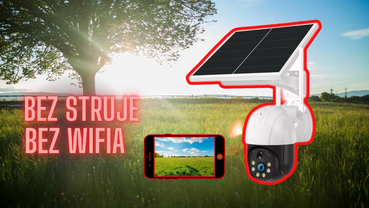 KAMERA koja radi bez WIFI-a / BEZ STRUJE !