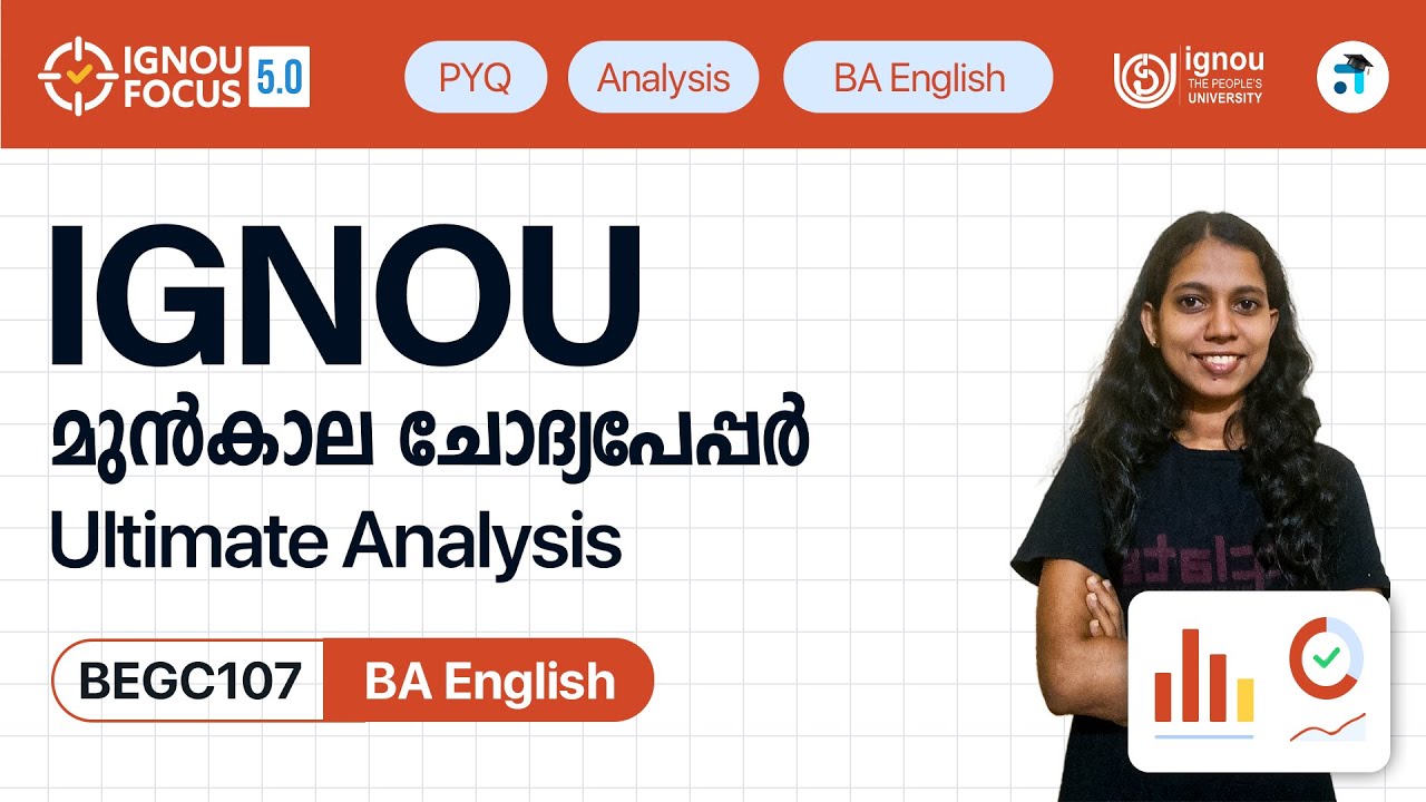 BEGC 107 British Poetry & Drama | BA English | IGNOU PYQ Analysis | Kerala's No.1 IGNOU Coaching