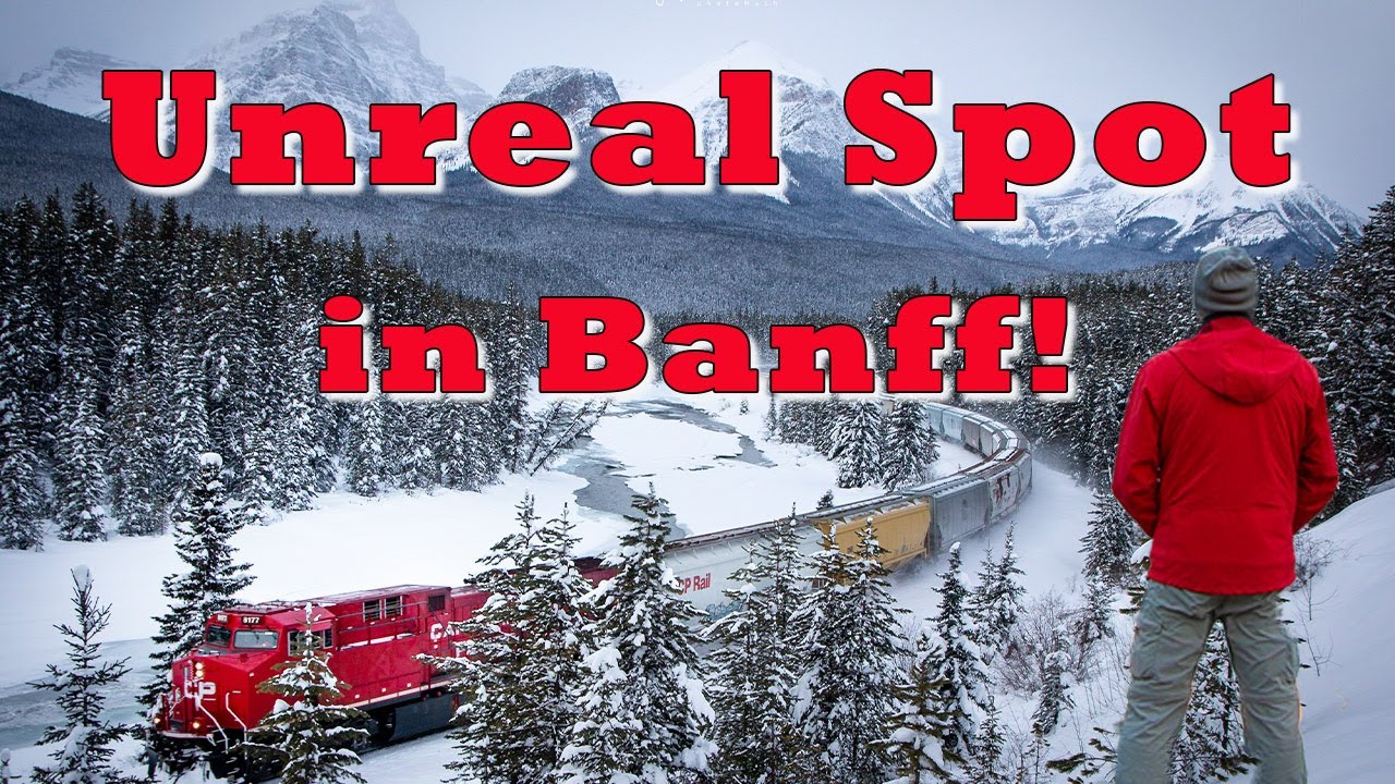 Banff's Morant's Curve is unbelievable!