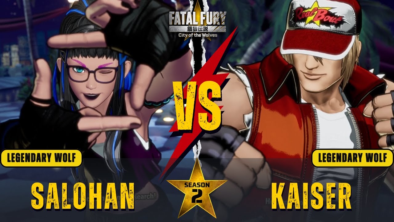 FF:CotW 🌟 SALOHAN (Preecha) vs KAISER (Terry)🌟Replay Match - FATAL FURY: City of the Wolves!