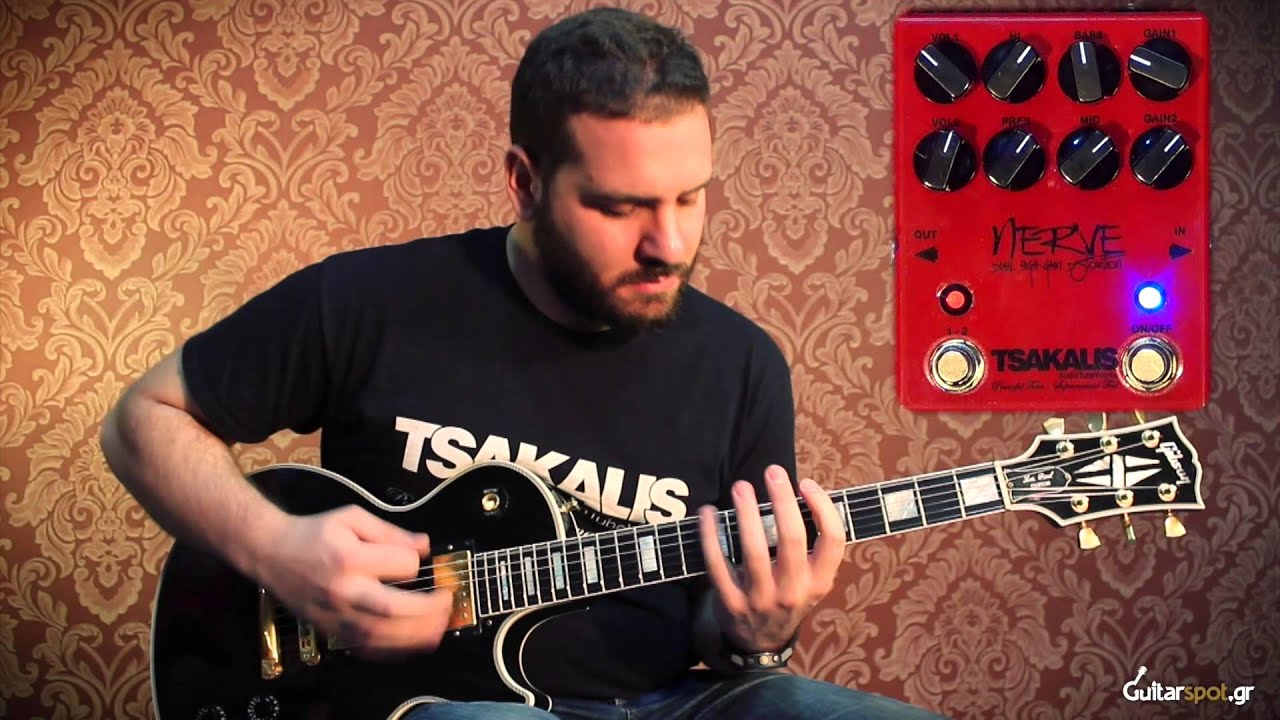 Nerve Dual Channel High Gain Distortion By TsakalisAudioWorks