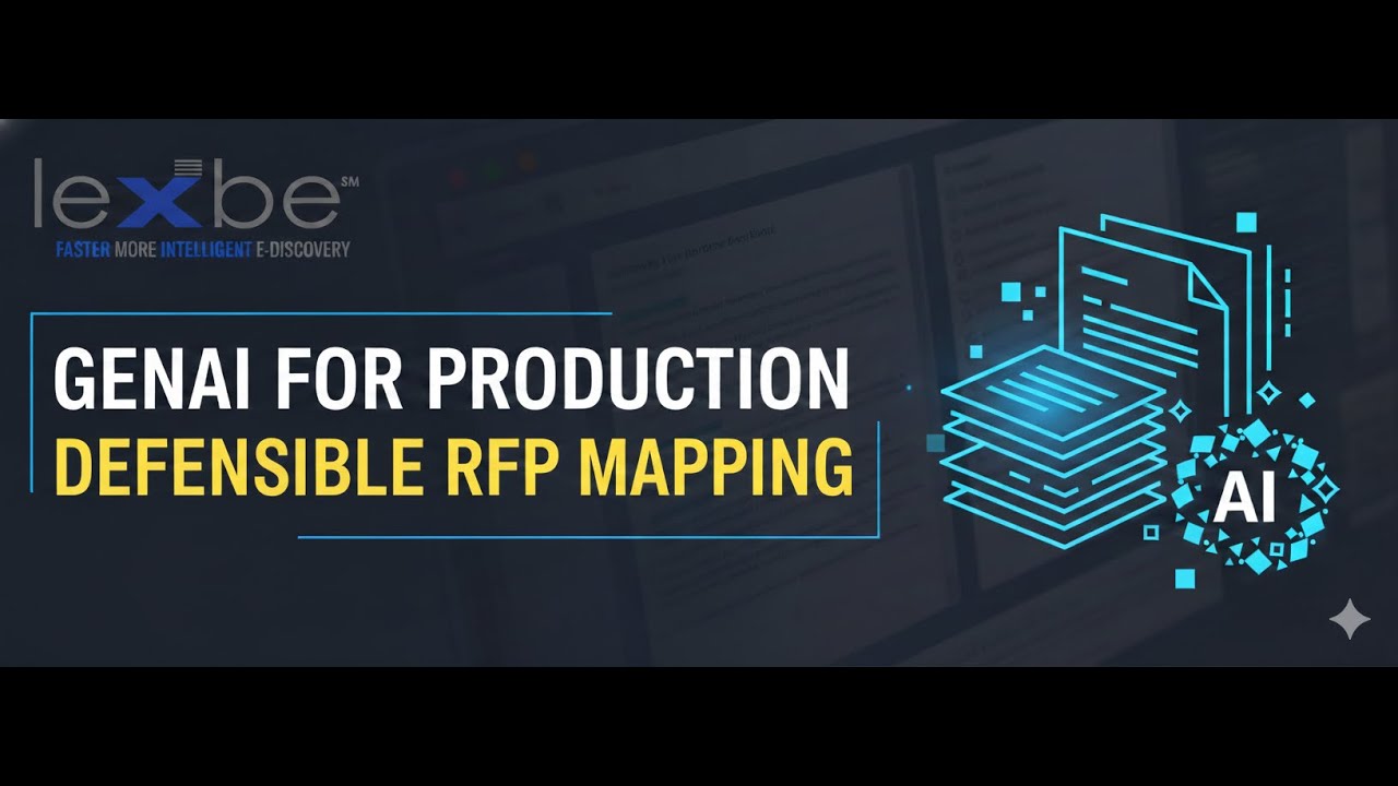 How AI Automates Rule 34 Document Production & RFP Categorization | eDiscovery