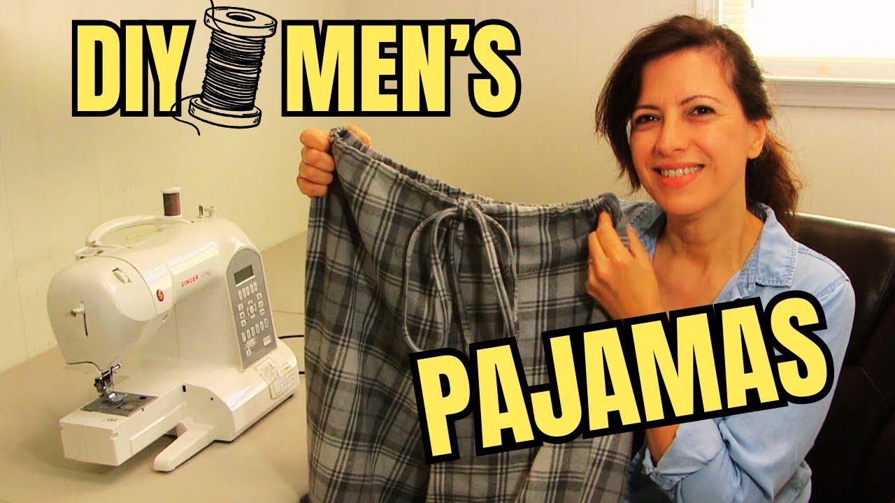 Sewing Men’s Flannel Pajama Bottoms | Easy DIY 👖