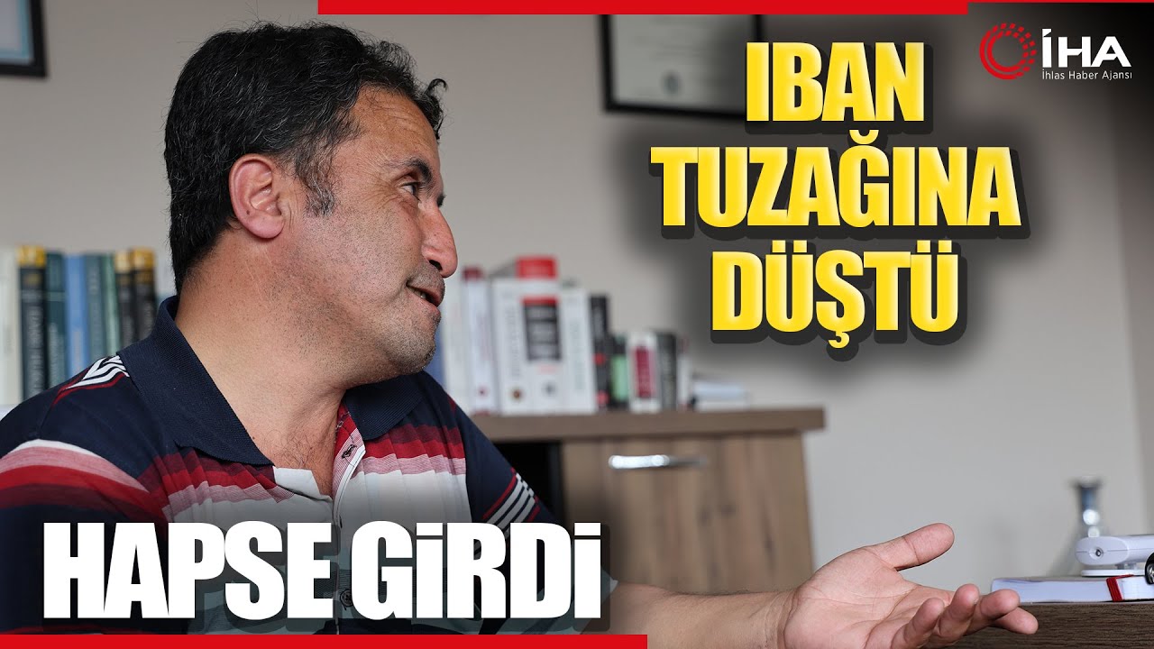Arkadaşının IBAN Tuzağına Düştü Hapse Girdi