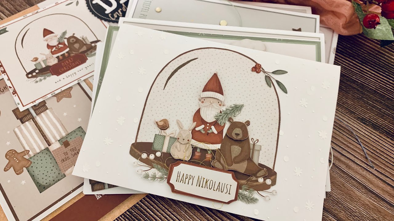 Action • 12 Karten mit einem DIY Card Making Block von #decotimecrafts