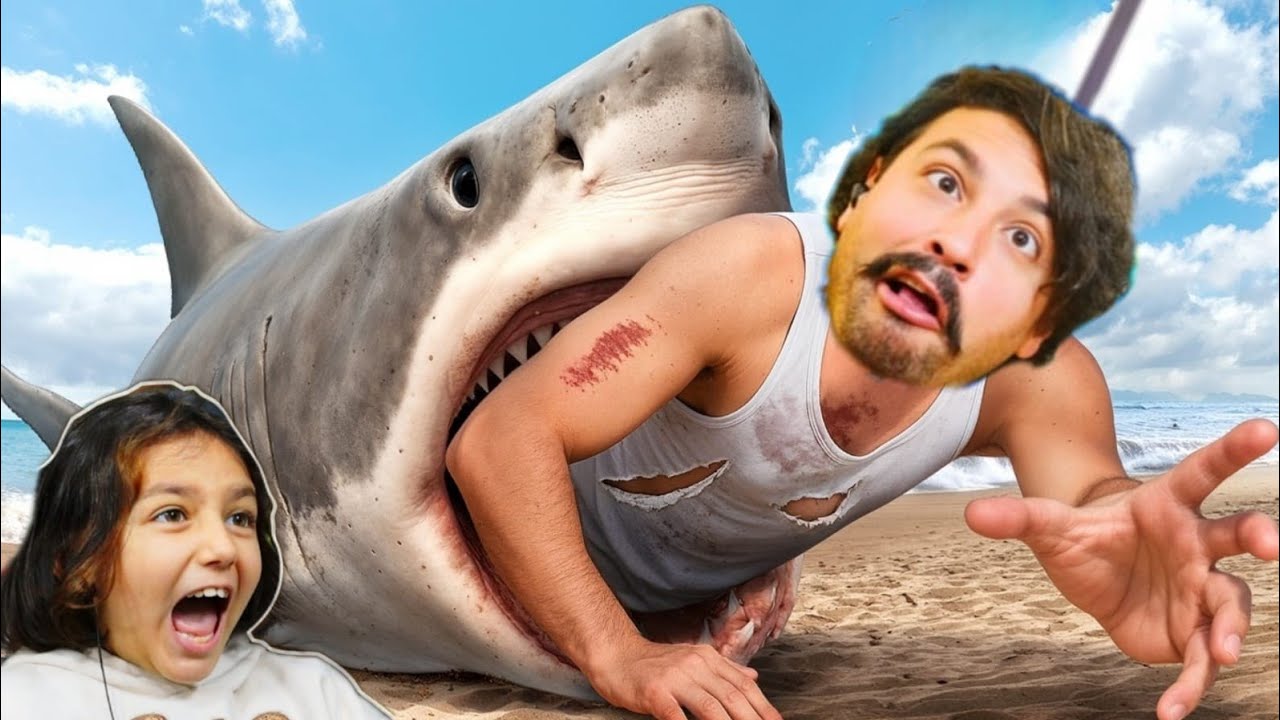KORKUNÇ DEV DENİZ CANAVARI BİZİ YUTTU | SHARKS AND MINNOWS