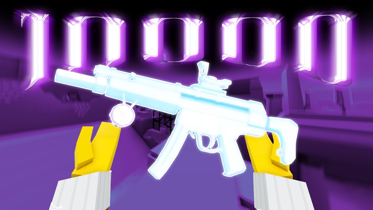 Unlocking the Blue Diamond on the MP5 or ROLLER9 idk in Bad Business