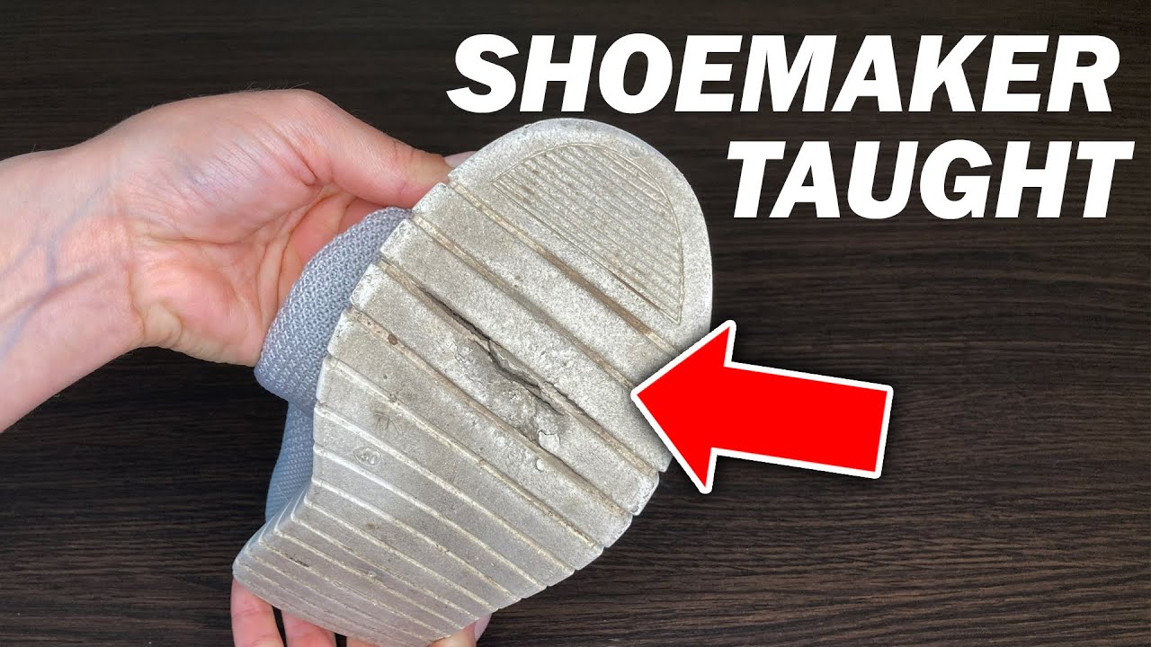 How to Repair a Cracked Shoe Sole