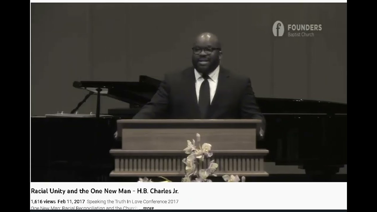 PASTOR  H B CHARLES JR  IS  STILL SPEAKING  OUT-BGM.