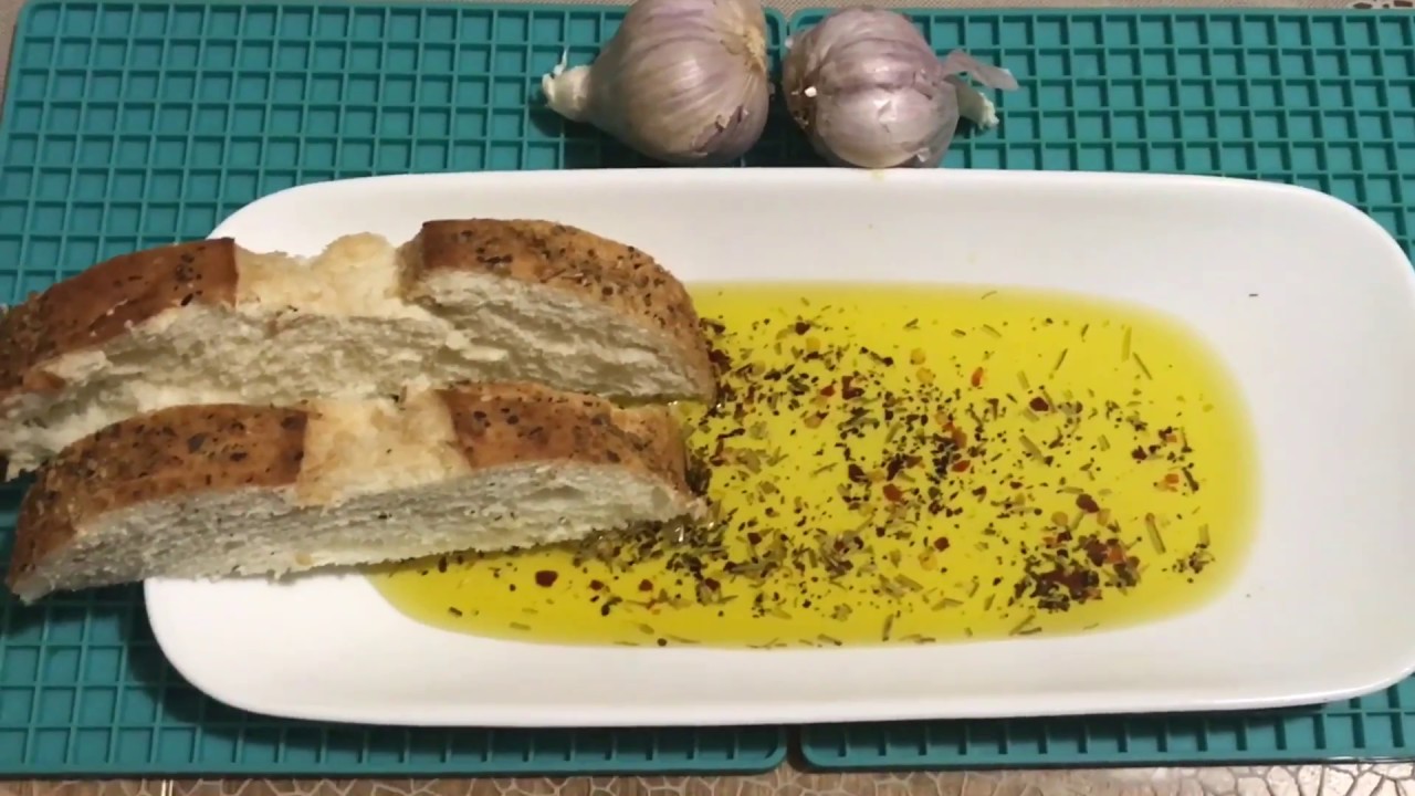 Garlic-Herbs Infused Olive Oil just like Italian Restaurant/ Flavored Olive oil-Edible