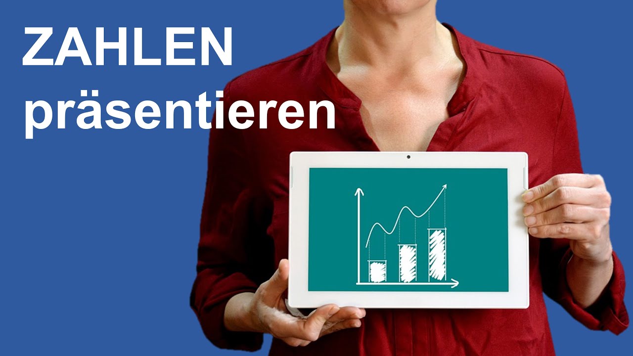 So präsentierst Du Zahlen wie die Profis vom Fernsehen