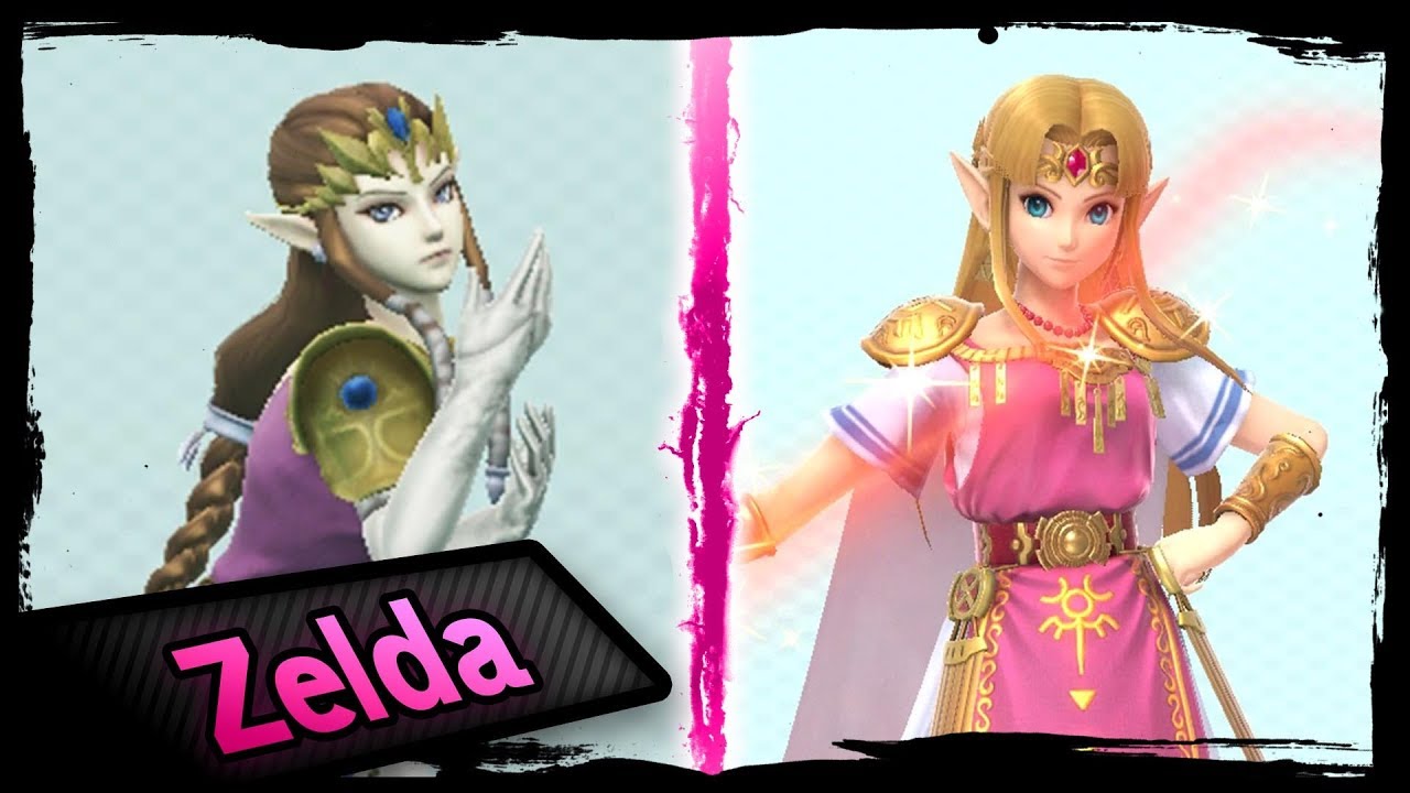 Moveset Animation Comparison | ZELDA
