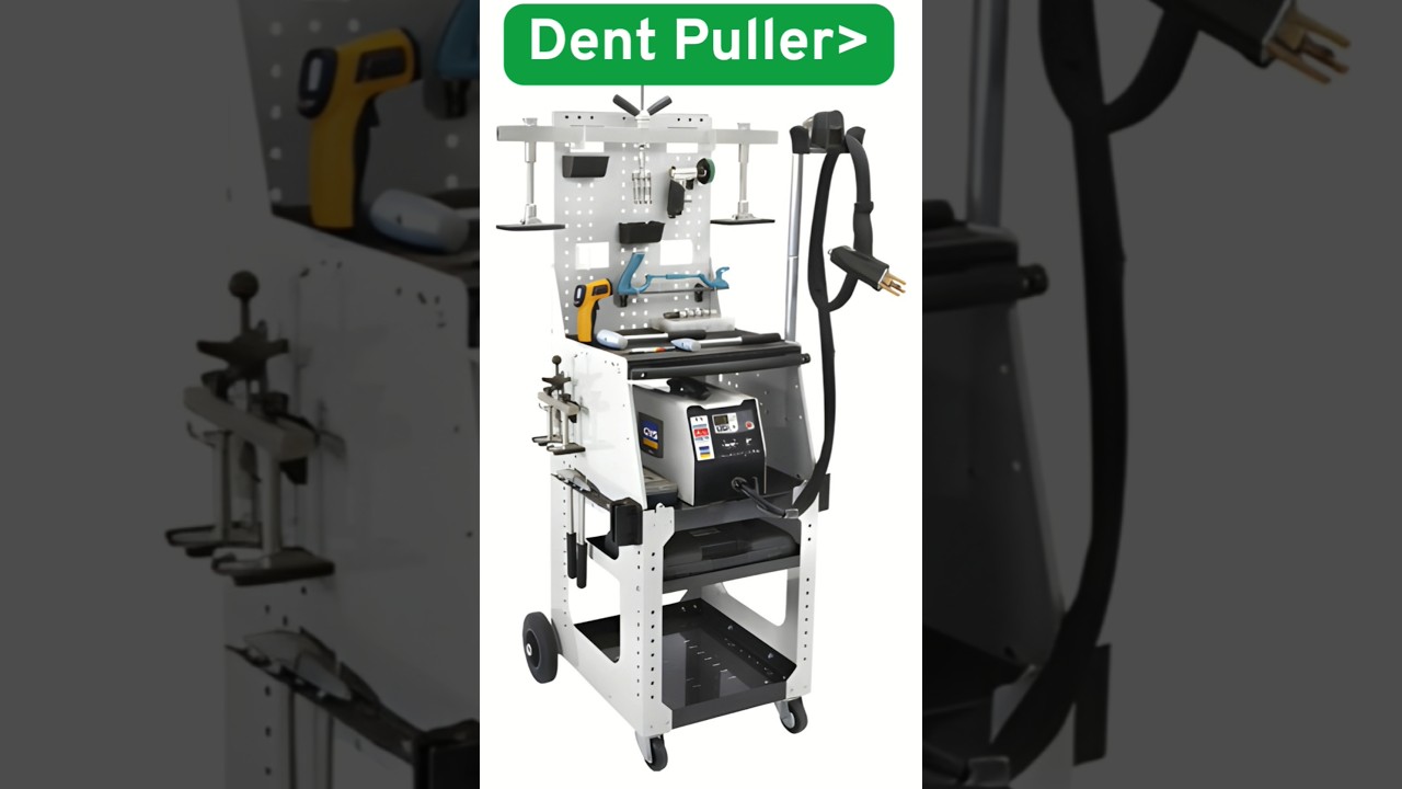How To New Technology Dent Puller Machine Paintless Car Body Dent Repair #automobile #dentpuller