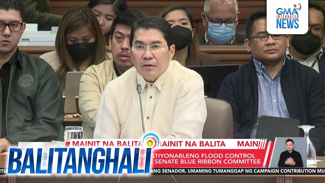 Imbestigasyon sa kuwestiyonableng flood control projects, itinutuloy ng... | Balitanghali
