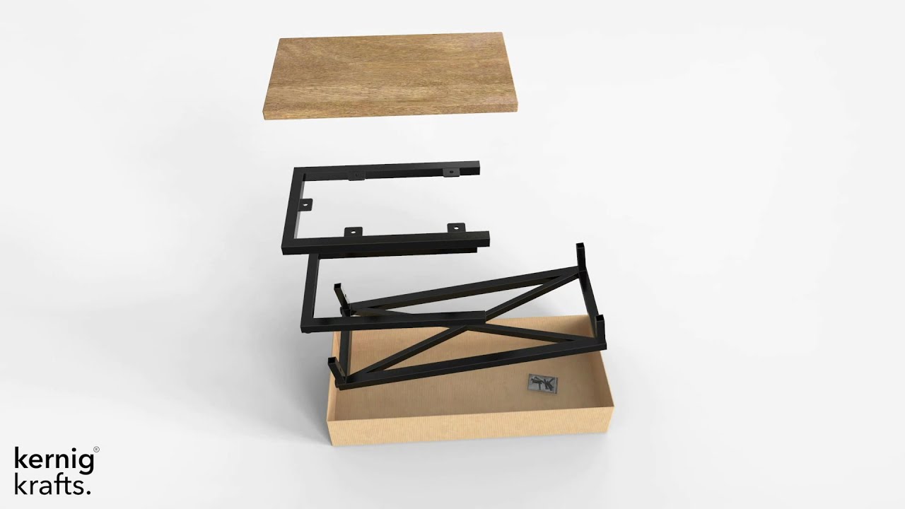 Knock Down C Table