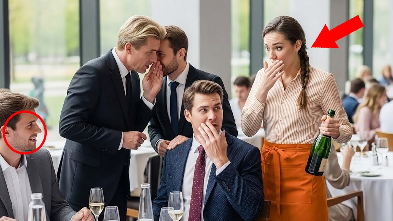 Arab Billionaire Losing $600M Deal at His Table—Waitress Whispers One Word in Arabic That Saves All