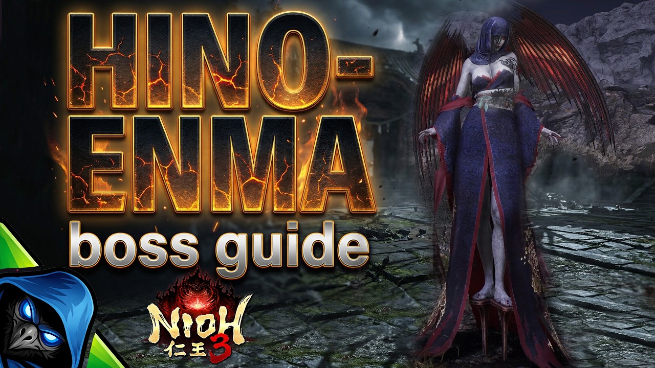 Nioh 3 Hino-enma fast boss fight - optional boss Hino-enma