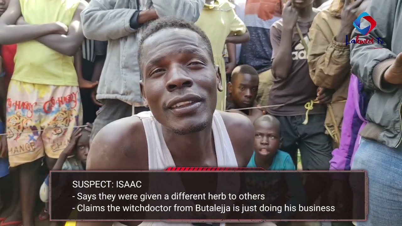 Suspected thief challenged the witchdoctor who caught them