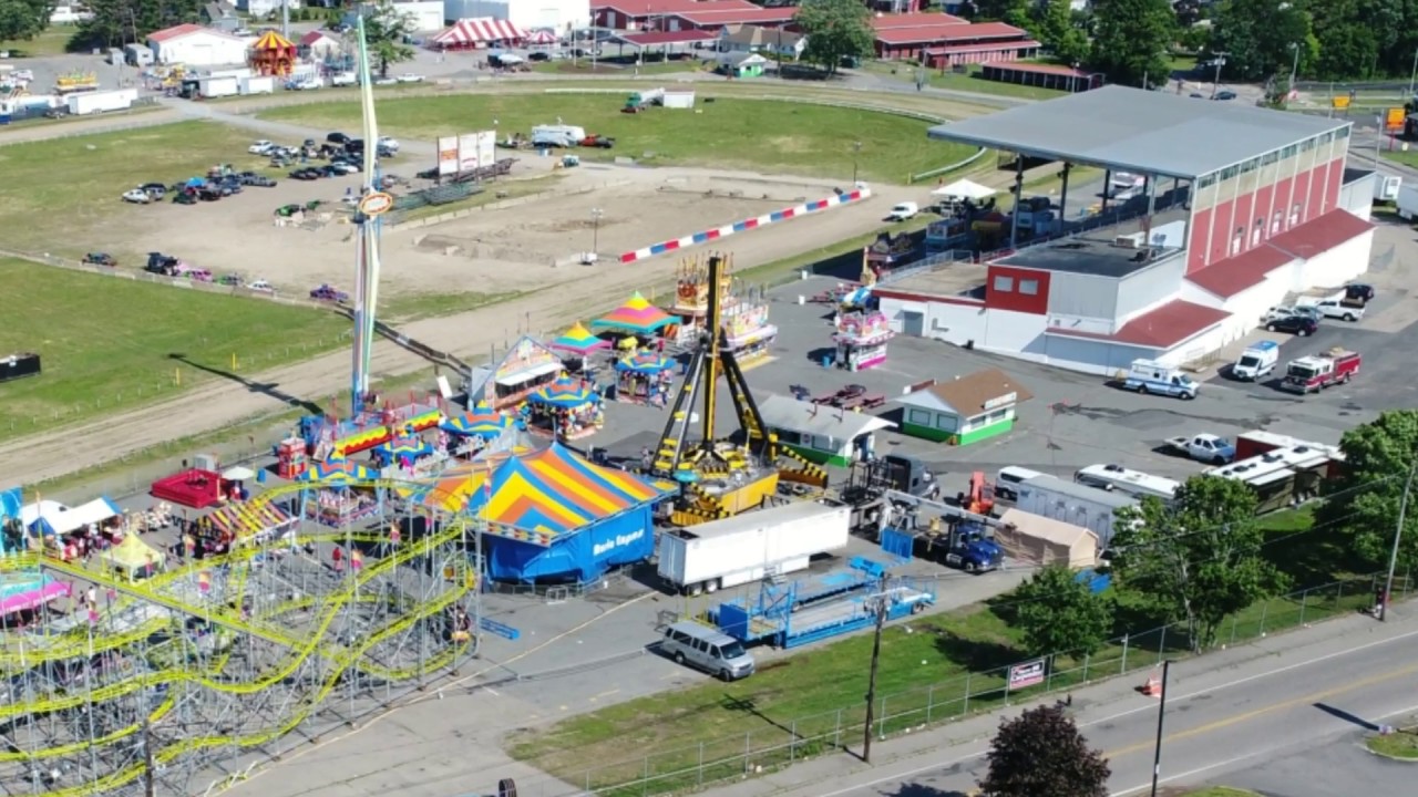 The Brockton Fair - you got to see this drone video
