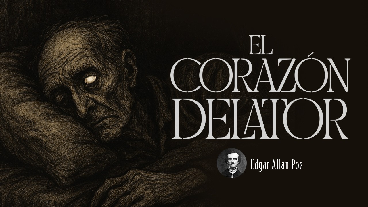 El Corazón Delator   | Edgar Allan Poe (Audiolibro completo) (Ilustrado, voz real)