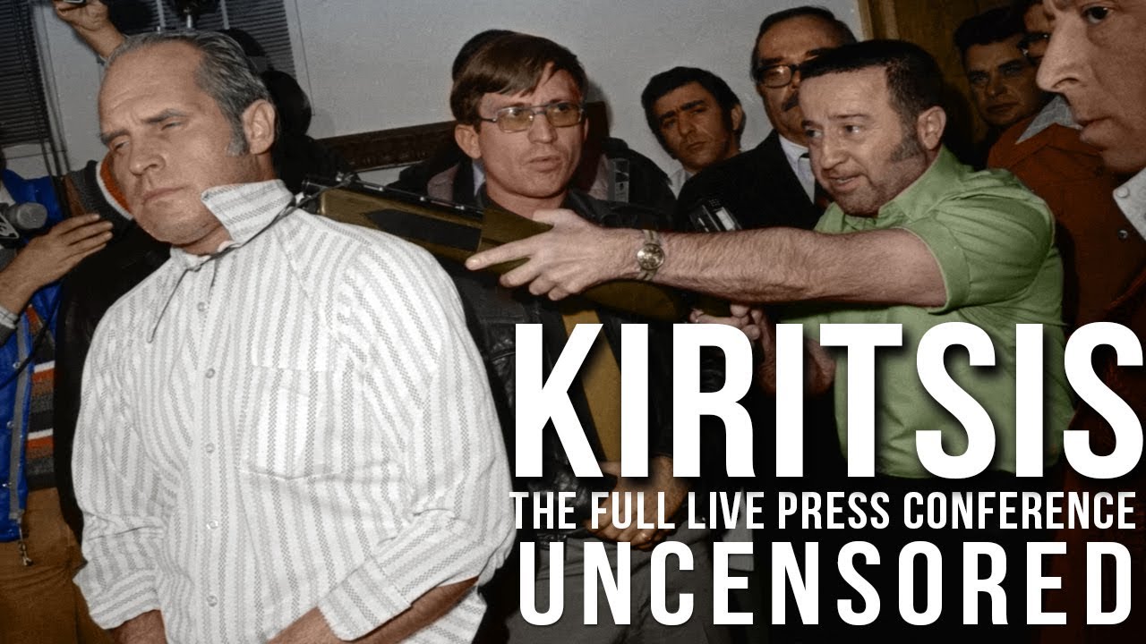 The Tony Kiritsis Live Press Conference (Full Version)