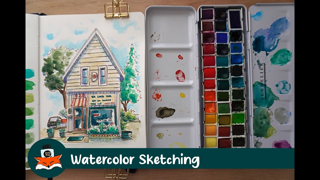 Watercolor Real Time Process #3
