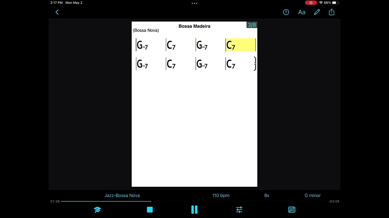Bossa Madeira Backing Track