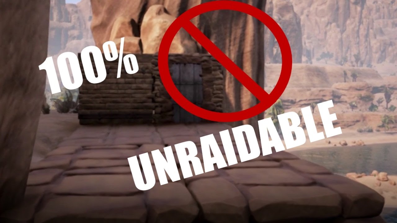 UNRAIDABLE STARTER BASE | Conan Exiles Base Design