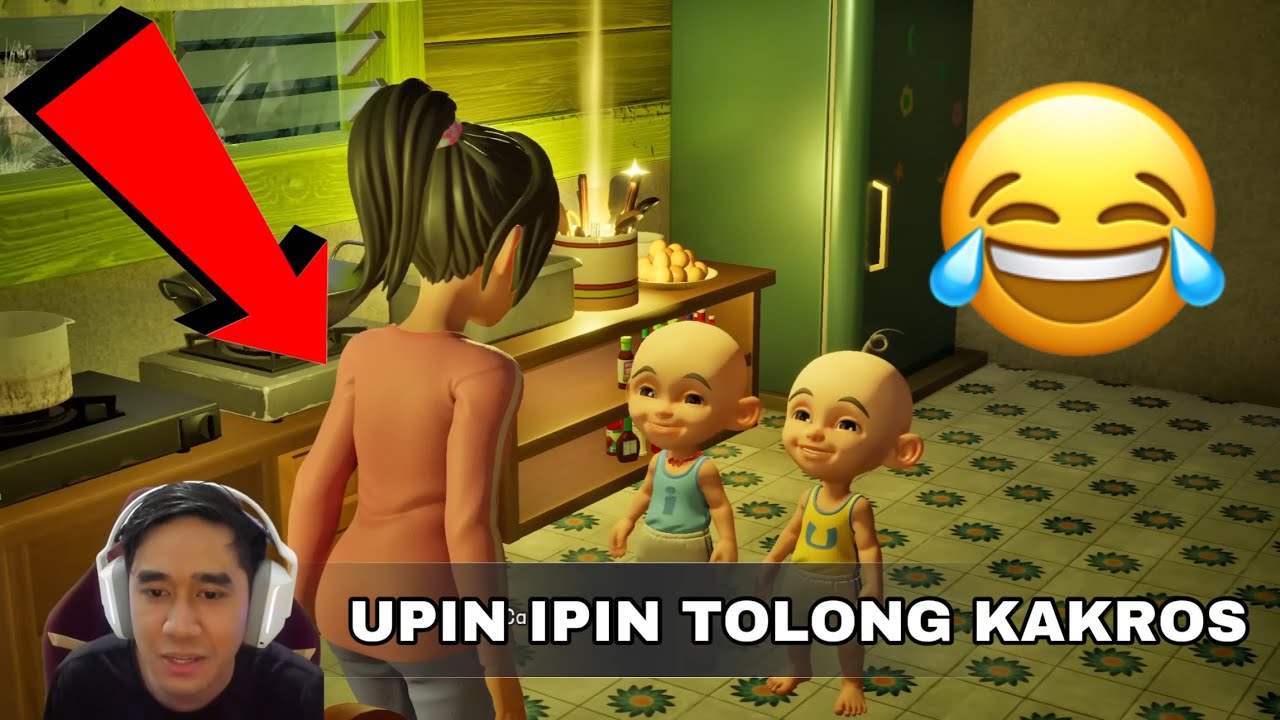 AKU TOLONG KAKROS MASAK NASI LEMAK 😂 UPIN &IPIN UNIVERSE 😎