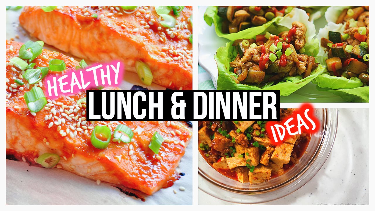 Healthy Lunch Ideas & Dinner For School