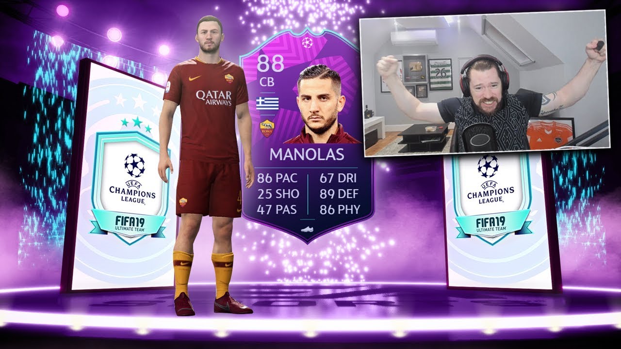 88 RATED UCL MOMENTS MANOLAS SBC! - FIFA 19 Ultimate Team