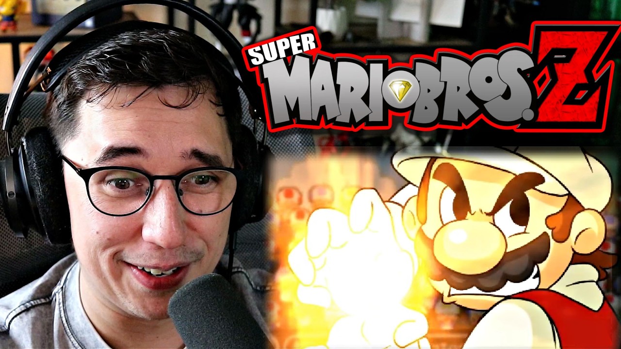 Super Mario Bros. Z might be the BEST crossover of all time. (Reaction)