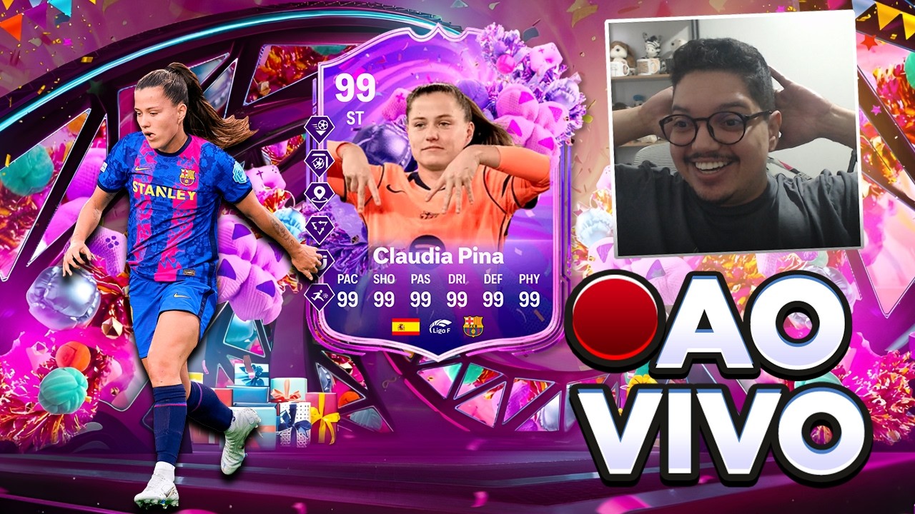 LIVE ON: NOVA SELEÇÃO do FUT BIRTHDAY, NOVA TEMPORADA, DMES, EVOS e + | APOIE no PIX | FC 26 ⚽